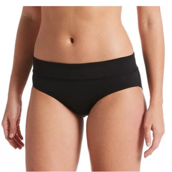 Nike NWT Essential Womens Black Bikini Bottoms Size Large - Picture 1 of 3